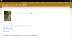 Desktop Screenshot of csorbalaszlo.com